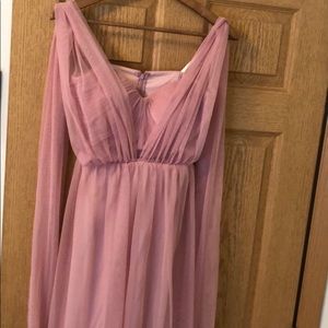 Birdie Grey Bridesmaid Dress Dusty Rose